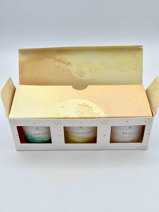Mini Intention Votive Scented Candle Gift Set ~ Gratitude - Fitkitty Culture Athleisure Wear, Yoga Wear &  Women's Clothing