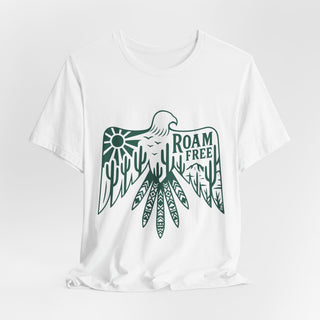 Roam Free Eagle Tee — Desert Adventure Graphic T-Shirt - Fitkitty Culture Athleisure Wear, Yoga Wear &  Women's Clothing