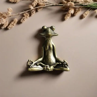 Zen Brass Incense Frog - Fitkitty Culture Athleisure Wear, Yoga Wear &  Women's Clothing