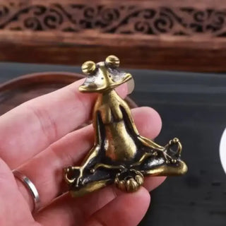 Zen Brass Incense Frog - Fitkitty Culture Athleisure Wear, Yoga Wear &  Women's Clothing