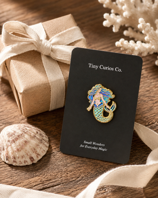 Coral Reef Mermaid Enamel Pin