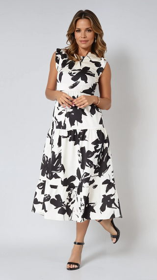 Leilani Ruffle Maxi Dress