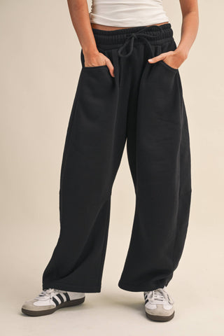 CloudSoft™ Barrel-Leg Sweatpants