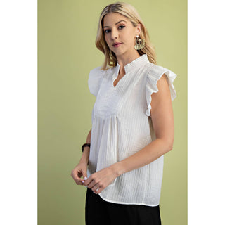 The Breezy Babe V-Neck Top