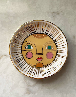 Porcelain Trinket Dish | Sun — main product image