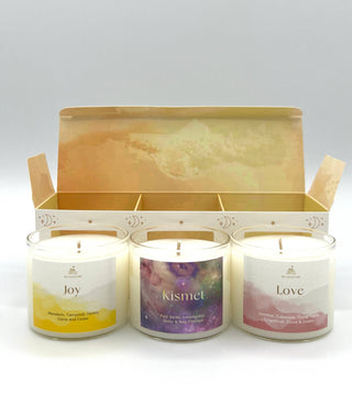 Mini Intention Votive Scented Candle Gift Set - Joy - Fitkitty Culture Athleisure Wear, Yoga Wear &  Women's Clothing