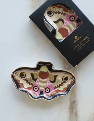 Porcelain Trinket Dish | Moon Moth — alternate product view 2