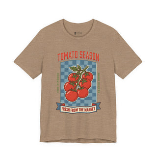 Tomato Season Tee | Vintage Food Graphics, Market Produce T-Shirt