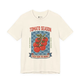Tomato Season Tee | Vintage Food Graphics, Market Produce T-Shirt