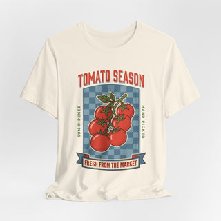 Tomato Season Tee | Vintage Food Graphics, Market Produce T-Shirt