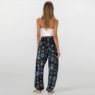 Twilight Lotus Harem Pants with Pockets - Fitkitty Culture Athleisure Wear, Yoga Wear &  Women's Clothing