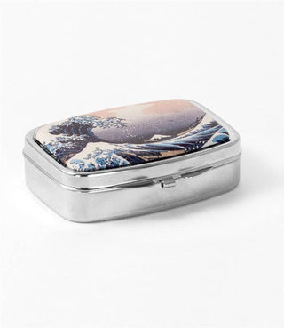 Hokusai Great Wave Pill Box
