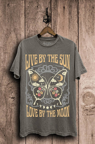 Live By The Sun Love By The Moon Graphic Tee