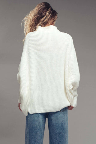 Star Knit Oversized Sweater Top - Fitkitty Culture Athleisure Wear, Yoga Wear &  Women's Clothing