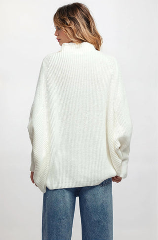 Star Knit Oversized Sweater Top - Fitkitty Culture Athleisure Wear, Yoga Wear &  Women's Clothing