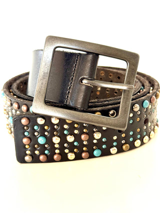 Midnight Rodeo Studded Leather Belt