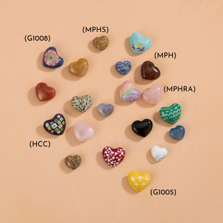 Polished Mineral Heart