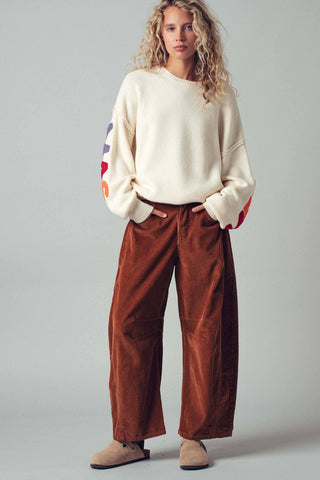 Merry Christmas Lettering Knit Sweater - Fitkitty Culture Athleisure Wear, Yoga Wear &  Women's Clothing