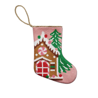 Gingerbread House Embroidered Mini Stocking - Fitkitty Culture Athleisure Wear, Yoga Wear &  Women's Clothing