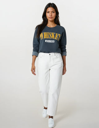 Whiskey Weather Mineral Wash Graphic Sweatshirt