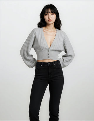 The Maisie Rib Cardigan™ | Conscious Comfort, Elevated