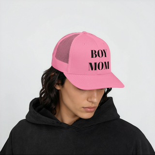 Boy Mom  Snapback Trucker Cap - Fitkitty Culture Athleisure Wear, Yoga Wear &  Women's Clothing