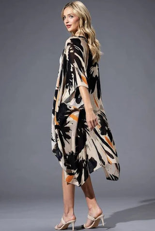Ember Bloom Kimono