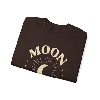 Folded Dark Chocolate Moon Tribe Sweatshirt