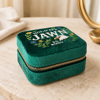 Hold My Jawn  Jewelry Travel Case Box Philadelphia Eagles