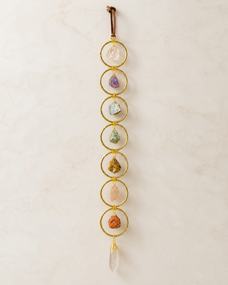 The Aura Alignment Labradorite Crystal Wall Hanging - Fitkitty Culture Athleisure Wear, Yoga Wear &  Women's Clothing
