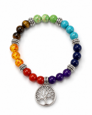 The Rooted Radiance Chakra Bracelet - Fitkitty Culture Athleisure Wear, Yoga Wear &  Women's Clothing