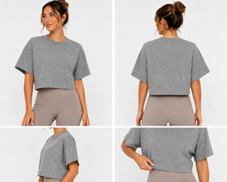 CloudSoft Cropped Top