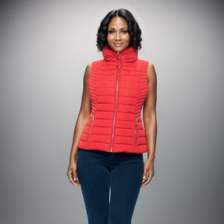 PuffTech Vest Women's High Collar Quilted Vest, view 2