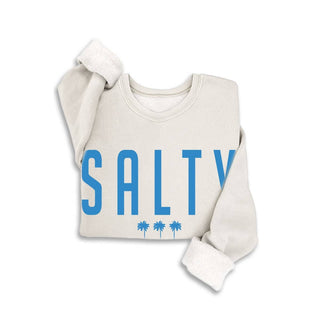 SALTY MINERAL SWEATSHIRT White - Fitkitty Culture Athleisure Wear, Yoga Wear &  Women's Clothing