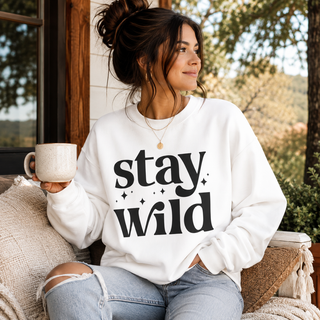 Stay Wild Crewneck Sweatshirt