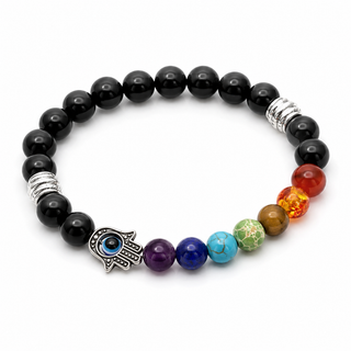 The Shielded Spirit Hamsa Bracelet - Fitkitty Culture Athleisure Wear, Yoga Wear &  Women's Clothing