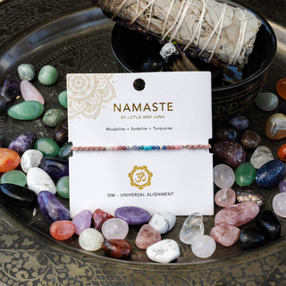 Om Namaste Healing Bracelet