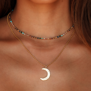 Gold Master Healer Healing 2mm Necklace