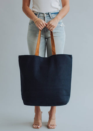 Navy Poolside Bliss Tote