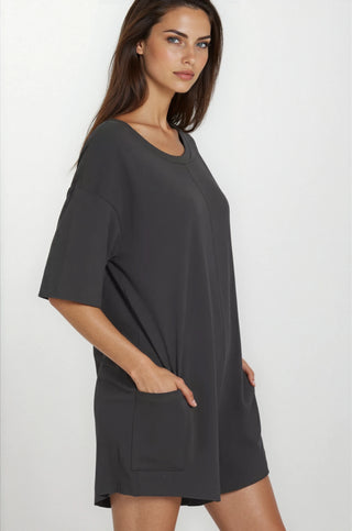 V Neck Reversible 2-Way Romper