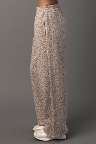Blush Leopard Sweatpants