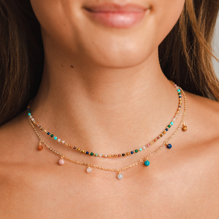 Gold Master Healer Healing 2mm Necklace