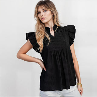 The Breezy Babe V-Neck Top