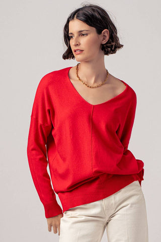 "Spring Serenade" High-Low Tunic Sweater