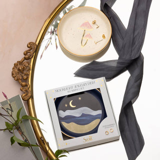 Jewelry Dish & Stud Earring Set - Butterfly/Cream - Fitkitty Culture Athleisure Wear, Yoga Wear &  Women's Clothing