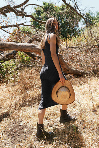 athleisure maxi dress Grey Ruched Maxi Dress