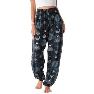 Twilight Lotus Harem Pants with Pockets - Fitkitty Culture Athleisure Wear, Yoga Wear &  Women's Clothing