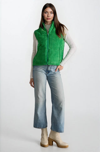Green Corduroy Vest - Fitkitty Culture Athleisure Wear, Yoga Wear &  Women's Clothing