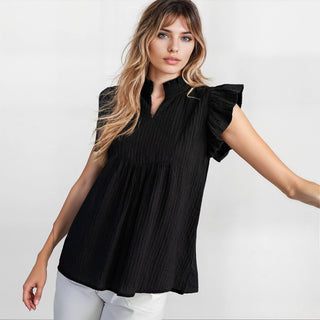 The Breezy Babe V-Neck Top