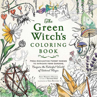 Green Witch's Coloring Book by Arin Murphy-Hiscock - Fitkitty Culture Athleisure Wear, Yoga Wear &  Women's Clothing